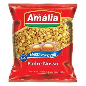 Macarrão Padre Nosso Sta Amalia com Ovos  - 500Gr