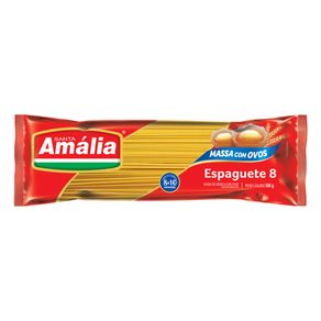 Macarrão Espaguete 8 Sta Amalia com Ovos  - 750Gr