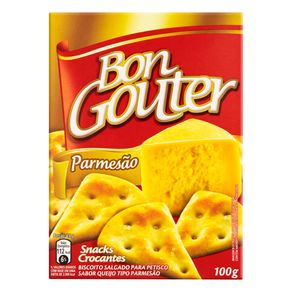 Biscoito Bon Gouter Parmesão - 100Gr