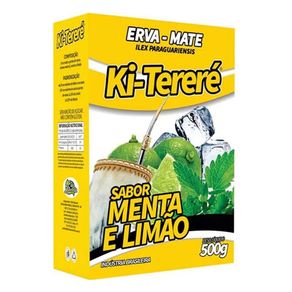 Erva Mate Ki-Terere Menta Limão  - 500Gr