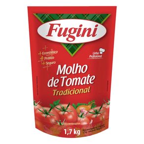 Molho Tomate Fugini Tradicional Stand Up  - 1,7Kg