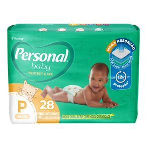Fralda Personal Baby Protec & Sec P 12X28