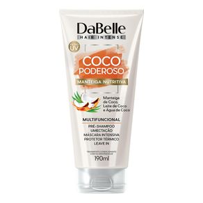 Dabelle Creme Capilar Manteiga Coco Poderoso - 190Ml