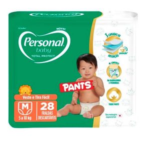 Fralda Personal Baby Jumbo Protect Pants M - 28Un