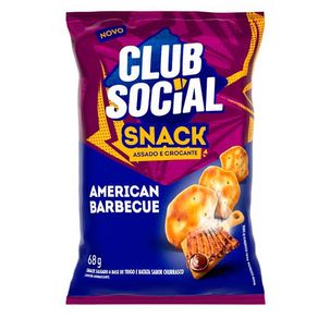 Biscoito Club Social Snack Barbecue - 68Gr
