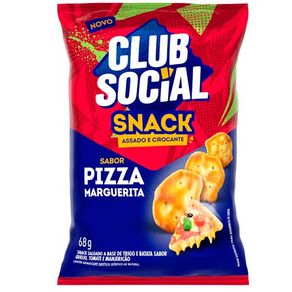 Biscoito Club Social Snack Pizza Marguerita - 68Gr