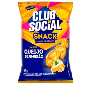 Biscoito Club Social Snack Parmesao - 68Gr