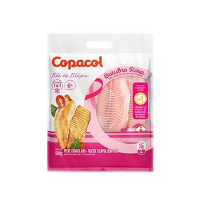 File Tilapia Copacol Iqf O.Rosa - 600Gr