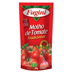 Molho Tomate Fugini Peneir Stand Up  -300Gr