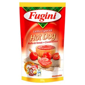 Molho Tomate Fugini Hot Dog Sachê - 300Gr