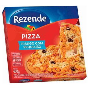 Pizza Rezende Frango com Requeijao - 400Gr