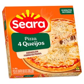Pizza Seara 4 Queijos  - 460Gr
