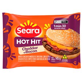 Hot Hit Seara Bacon e Cheddar  - 145Gr