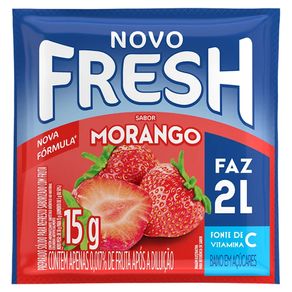 Refresco Po Fresh Morango Faz 2L  - 15X15gr