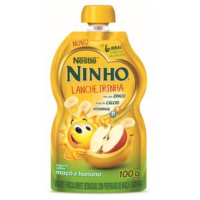 Iogurte Ninho Lancheirinha Maça e Banana  - 100Gr