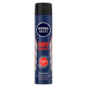Desodorante Aerosol Nivea Men Active Dry Impact - 150Ml