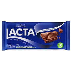 Chocolate Lacta Tabua Ao Leite - 17X80gr