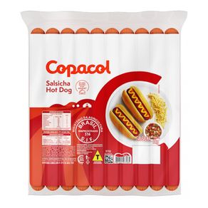 Salsicha Hot Dog Cong Copacol - 3Kg