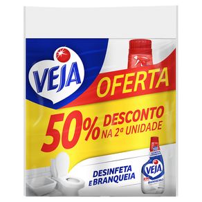 Kit Limpador Veja Banheiro Tira Limo Pack 50%Des 2ªun - 2X500ml
