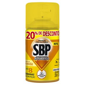 Inseticida Sbp Automatico 20% Desconto Refil Citronela - 300Ml