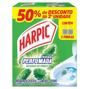 Pedra Sanitaria Harpic 50% Desc Seg Uni Pinho - 40Gr
