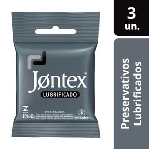 Preservativo Jontex Lubrificado - 3Un