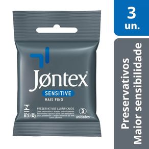 Preservativo Jontex Sensitive - 3Un