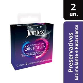 Preservativo Jontex Orgasmo em Sintonia - 2Un