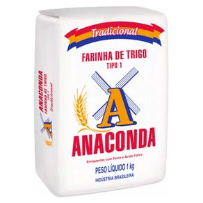 Farinha Trigo Anaconda  - 1Kg