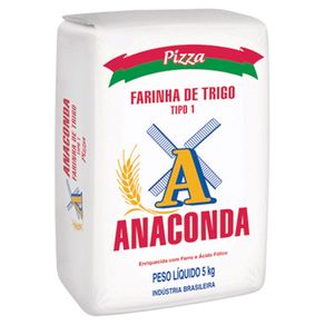 Farinha Trigo Anaconda Pizza  - 5Kg