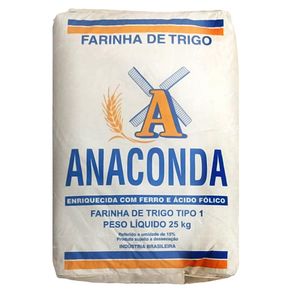 Farinha Trigo Anaconda  - 25Kg