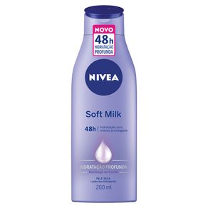 Locao Hidratante Nivea Soft Milk Pele Seca - 200Ml